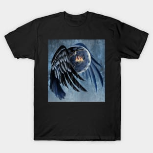 Moon Raven woman T-Shirt